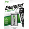 Akku 9V / 6HR61 / HR22 / NH22-175 Ni-MH Energizer ACCU RECHARGE POWER PLUS 8,4V 175mAh