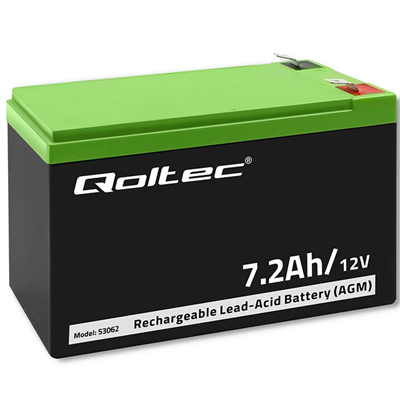 Akumulator AGM 12V 7.2 Ah max 108A