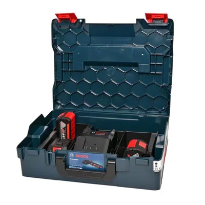 Akumulator + ładowarka 3xGBA 18V 5.0Ah + GAL 18V-40 + L-BOXX