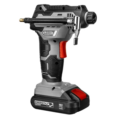 Akumulátorový kompresor Energy+ 18 V, LCD displej, bez baterie