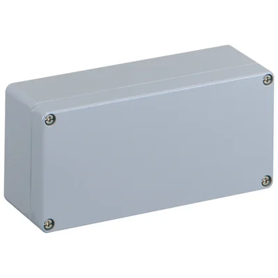 AL 1808-6 Empty enclosures, silver grey, Protection type IP66, Impact resistance IK09, Degree of protection I, halogen-free