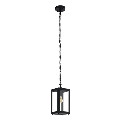 ALAMONTE 1 Lámpara colgante exterior, negro