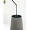 ALANYA Hanging lamp E27 IP20 black with gray lampshades