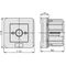 Alarm switch WPp-4s ROP A 4 current paths 12A NC-NO NC-NO, flush-mounted, automatic
