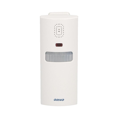 Alarm with built-in siren, remote control white