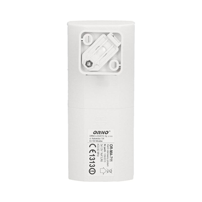 Alarm with built-in siren, remote control white