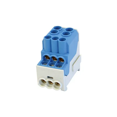 Al/Cu distribution block SDB 100 SIMBLOCK blue