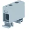 AL/CU-Schraubklemmenblock, 1, 5 - 50 mm2, TS 35, 1 Spur, 2 Klemmlöcher