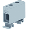 AL/CU threaded terminal block, 1, 5 - 50 mm2, TS 35, 1 track, 2 terminal holes