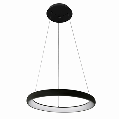 ALESSIA Závěsná lampa 51 cm černá