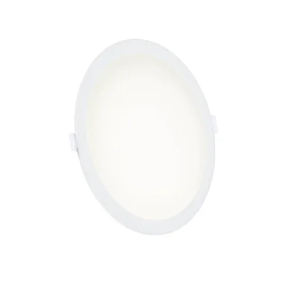 ALGINE ECO 2-in-1 Einbauleuchte 18 W NW 230 V 110° IP20 IK06 223 x 35 mm WEISS rund