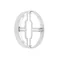 ALGINE ECO 2-in-1 Einbauleuchte 18 W NW 230 V 110° IP20 IK06 223 x 35 mm WEISS rund