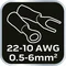 Alicates de crimpado para terminales de cable de 6 a 16 mm²