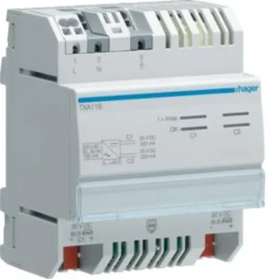 Alimentation KNX 2 x 30 V CC 320 mA