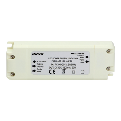 Alimentation LED AC/DC, 50W, IP20