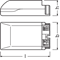 Alimentation LED OTE 13 220-240V 350PC 350mA