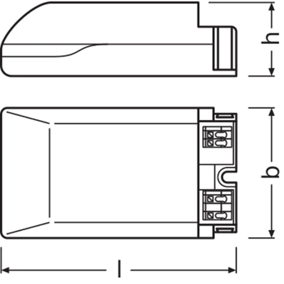 Alimentation LED OTE 18 220-240V 500PC 500mA