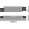 Alimentation LED SUPÉRIEURE 30W 24V IP20