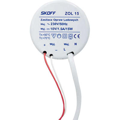 Alimentation luminaire LED type ZOL 15
