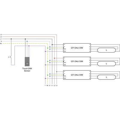 Alimentation pour modules LED OTE 10 220-240 700 PC 700mA