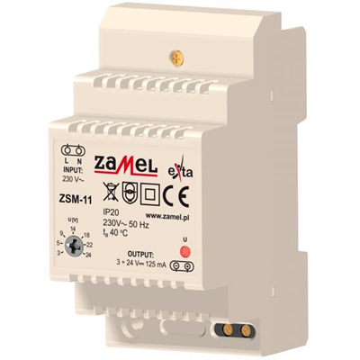 Alimentation stabilisée 3-24V DC 0.125A