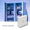 Alimentation sur rail DIN Qoltec | 24 W | 24 V | 1 A | Blanche | Fine