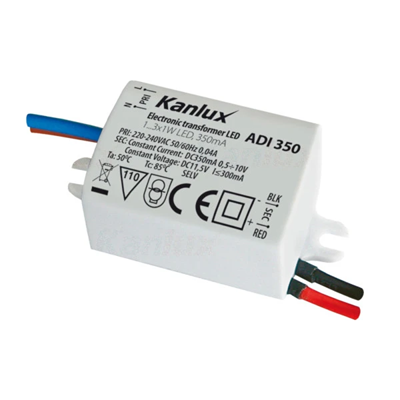 Alimentatore elettronico LED ADI 350 1-3W