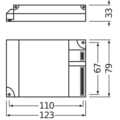 Alimentatore elettronico QTP-M