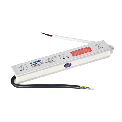 Alimentatore per illuminazione a LED DC12V, 20W, IP67