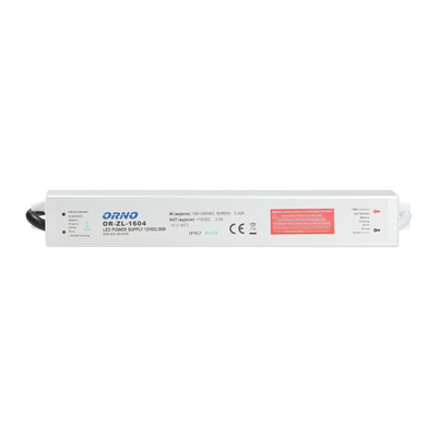 Alimentatore per illuminazione a LED DC12V, 30W, IP67