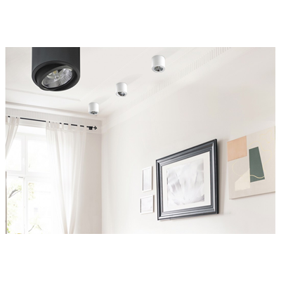 ALIX 230V Lampada da soffitto nera