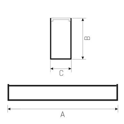 ALLDAY ONE 840 35W 230V 114cm 110st Weiß &