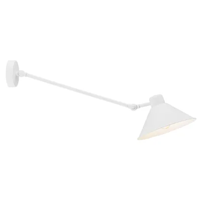 ALTEA lampada da parete bianca E27/230V 1 x 15W