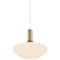 Alton Lampada a sospensione 35cm 60W E27 IP20 ottone, nero