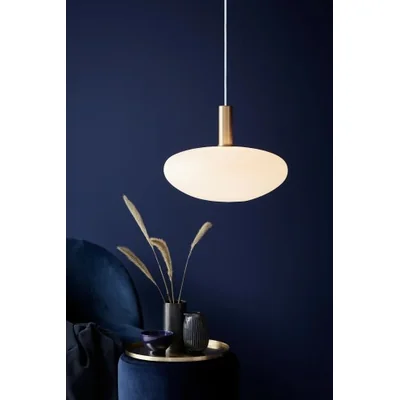 Alton Závěsná lampa 35cm 60W E27 IP20 mosaz, černá