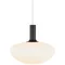 Alton Závěsná lampa 35cm 60W E27 IP20 mosaz, černá
