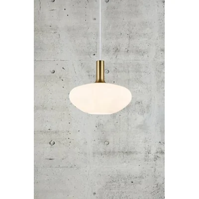 Alton Závěsná lampa 35cm 60W E27 IP20 mosaz, černá