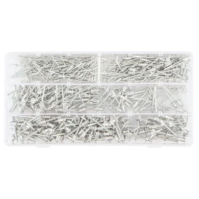 Aluminium-Blindnieten, 400 Stück