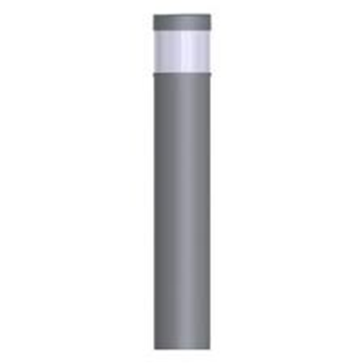 Aluminum column KARIN 900 LED 16W 4000K anodized inox