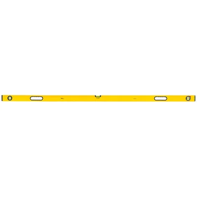 Aluminum spirit level type 600, 200 cm, 3 vials