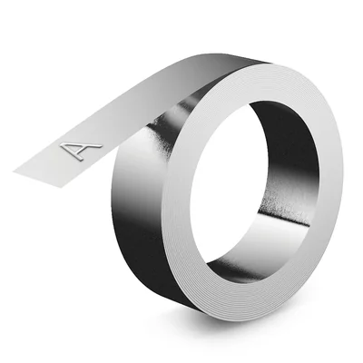 Aluminum tape without adhesive 12 mm x 4.80 m, silver