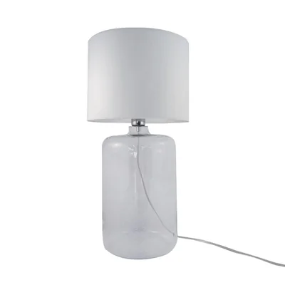 AMARSA Lampada da tavolo bianca