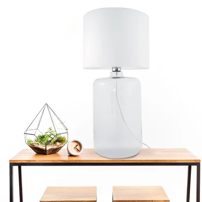 AMARSA White table lamp