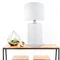 AMARSA White table lamp
