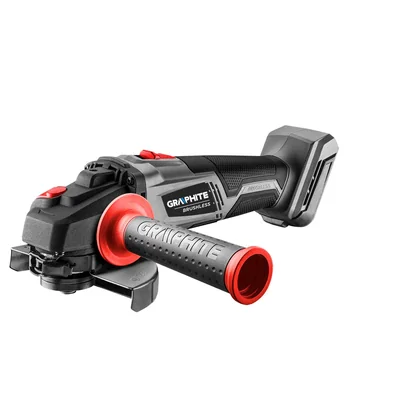 Amoladora angular inalámbrica Energy+ de 18 V con motor sin escobillas y batería de iones de litio, disco de 125 mm, sin batería.
