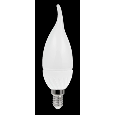 Ampoule bougie flamme LED HEDA 3W E14 250lm WW