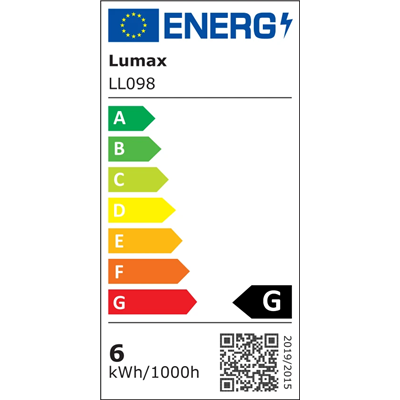 Ampoule bougie LED 5.5W E14 470lm WW