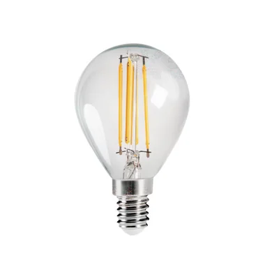 Ampoule décorative XLED 4.5W G45 2700K transparente
