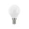 Ampoule IQ-LED 5,5W 2700K E14 G45 blanche