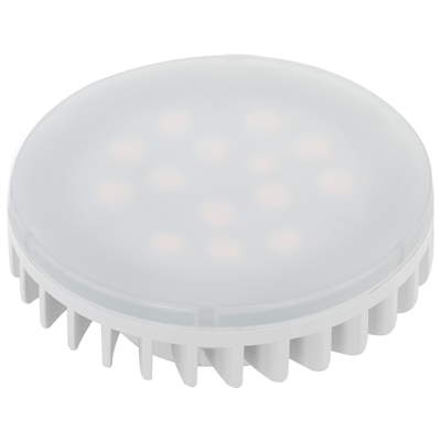 Ampoule LED 6W GX53 3000K laiteuse